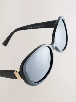Zonnebril|Next - Square Wrap Sunglasses Zwart