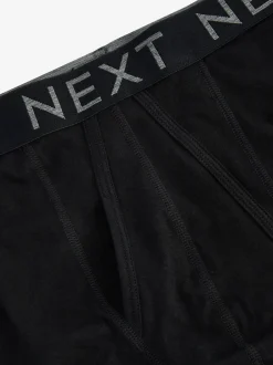 Ondergoed|Ondergoed*Next Zwart - Standaard - 10 Boxershorts zonder plooi
