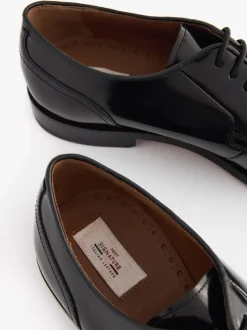 Schoenen|Formele Schoenen*Next - Standaard pasvorm - Signature - Derby-schoenen met leren zool Zwart