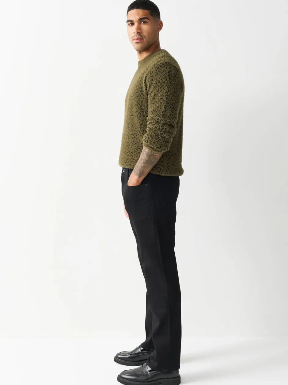 Jeans*Next - Straight fit - Comfortabele stretchjeans Zwart