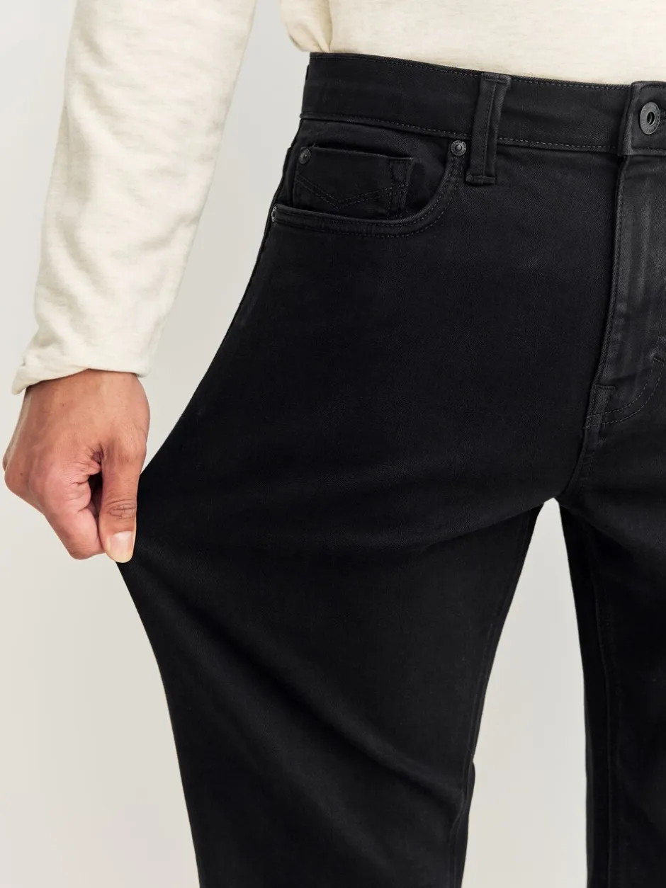 Jeans|Next Zwart - Straight fit - Motionflex jeans