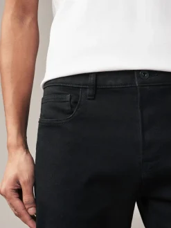 Jeans|Next Zwart - Strakke Pasvorm - Comfortabele stretchjeans