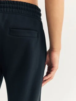 Joggingbroeken|Next Zwart - Strakke Pasvorm - Slim Fit Brushback Heavyweight Joggers