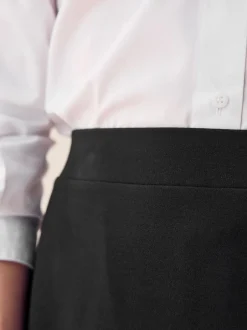 Shorts En Rokken*Next Zwart - Stretchkokerrok van jersey met elastische taille voor senioren (9-18jr)
