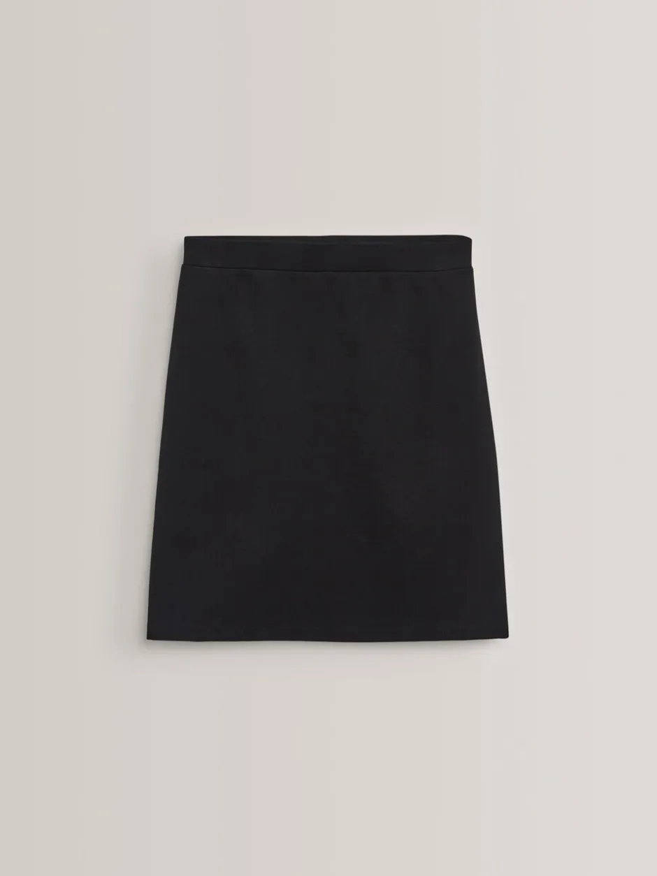 Shorts En Rokken*Next Zwart - Stretchkokerrok van jersey met elastische taille voor senioren (9-18jr)