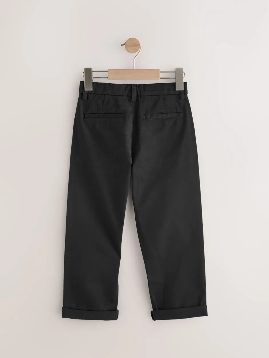 Broeken En Chino's*Next - Stretchy chino's (3-17jr) Zwart