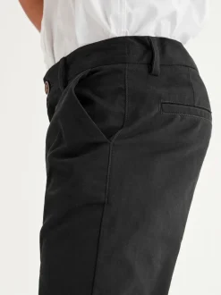 Schoolkleding|Broeken En Chino's|Next Zwart - Stretchy chino's (3-17jr)