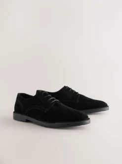 Schoenen|Formele Schoenen*Next - Suède desertschoenen Zwart
