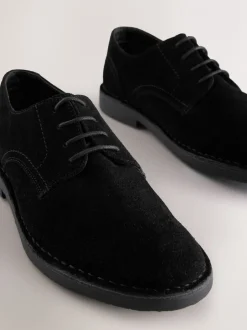Schoenen|Formele Schoenen*Next - Suède desertschoenen Zwart