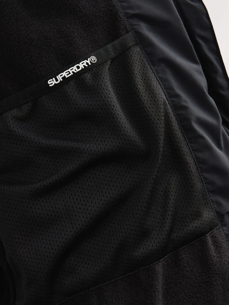 Jassen, Jacks En Kinderwagenpakjes|Schoolkleding|Superdry - Sports pufferjas Zwart