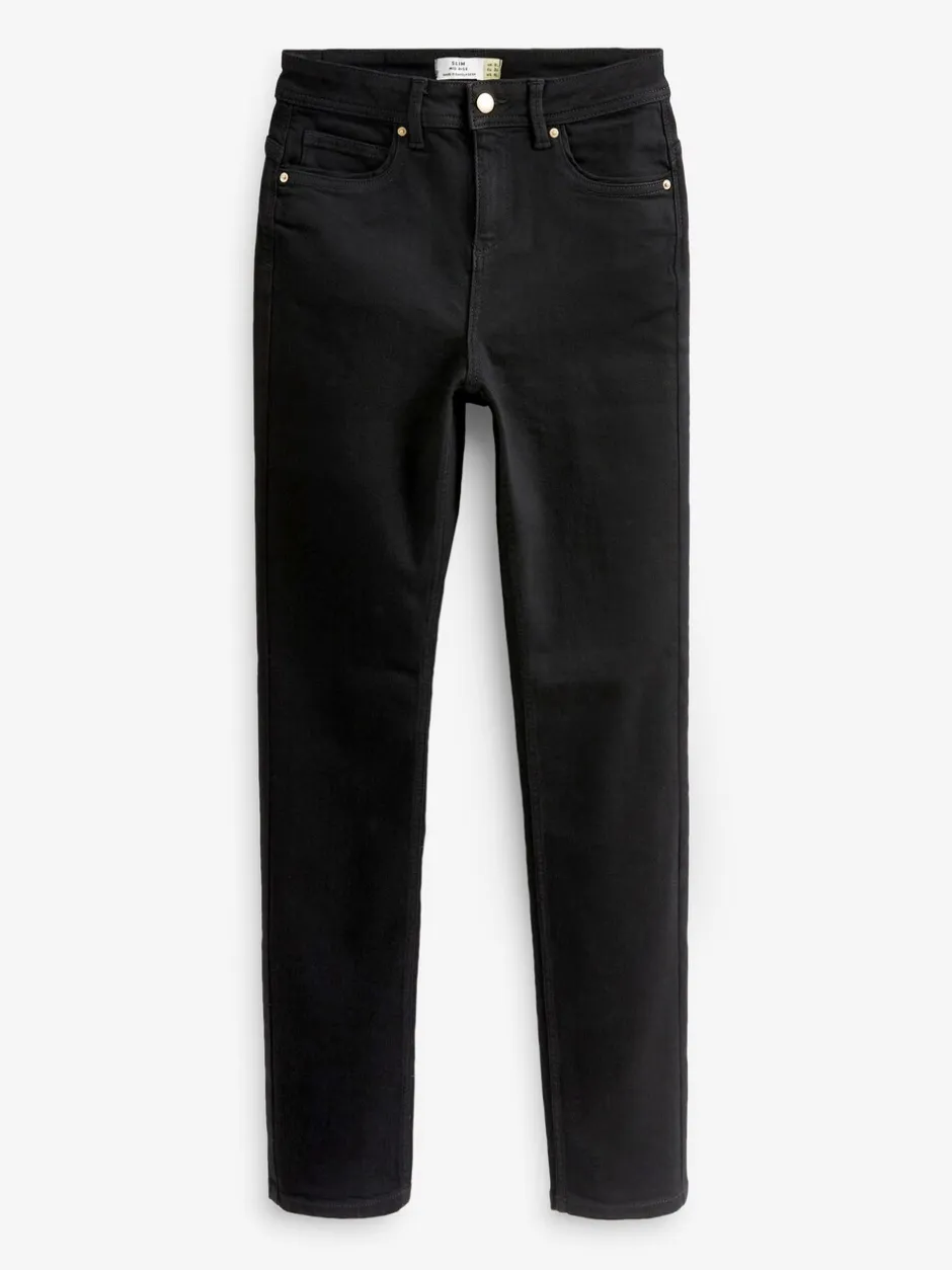 Jeans*Next - Superzachte slim-fit jeans Zwart