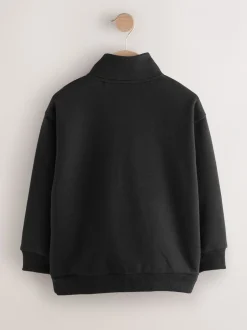 Sweaters En Hoody´S*Next - Sweatshirt met rits bij de hals (3-16jr) Zwart