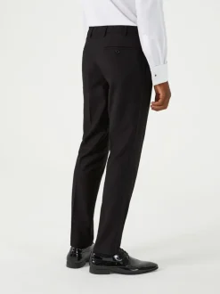 Smokings En Feestkleding|Skopes Zwart - Tailored fit - Sinatra Dinner Suit Trousers