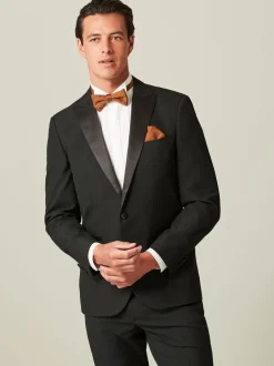 Smokings En Feestkleding|Blazers En Business-Jasjes|Next Zwart - Tailored fit - Smoking: colbert