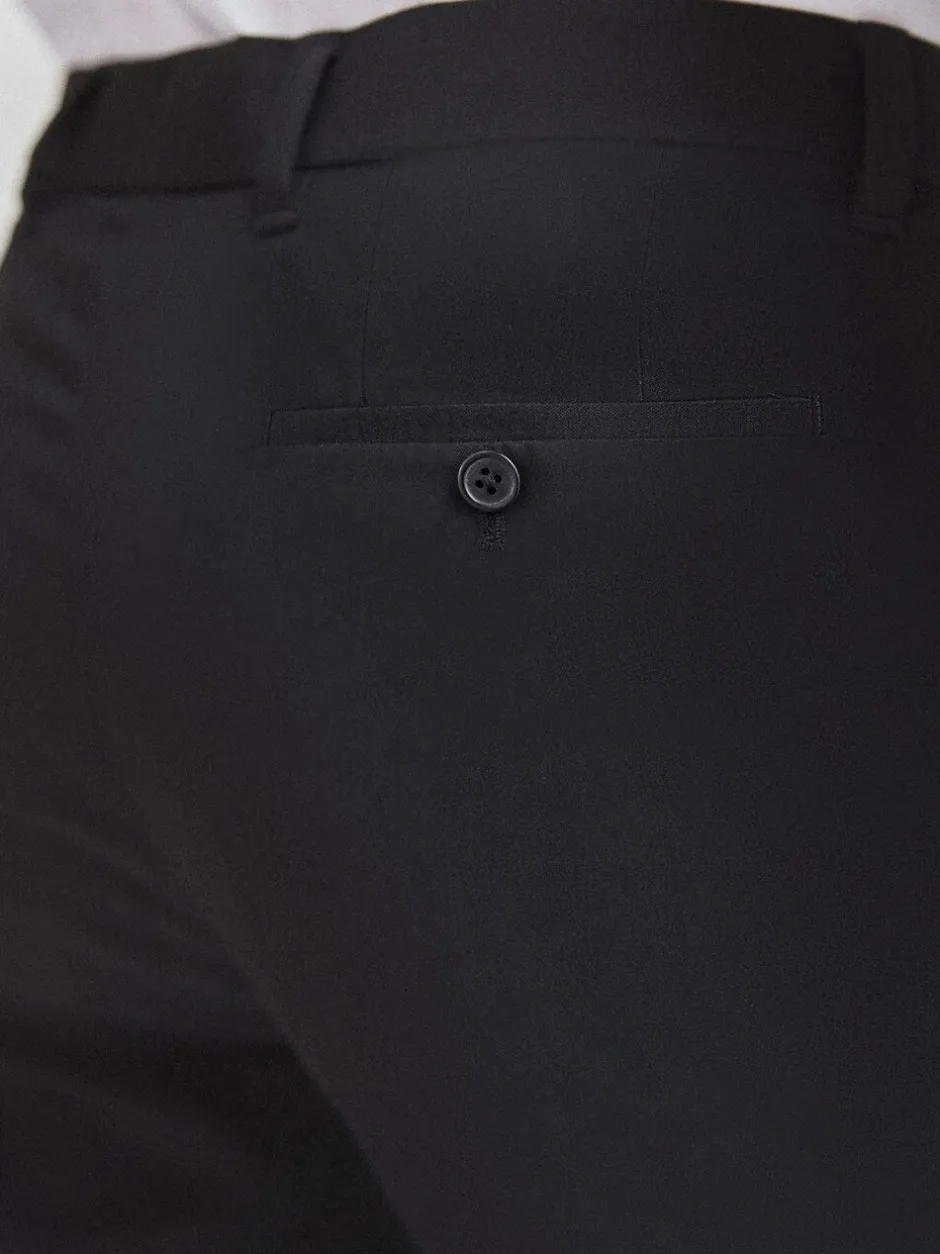 Formele Broek*Next Zwart - Taps toelopende slim-fit - Chique stretchy broek