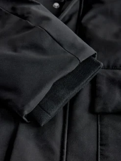 Jassen En Jacks*Next - ThermoGen Parka Jack met Borg voering Zwart