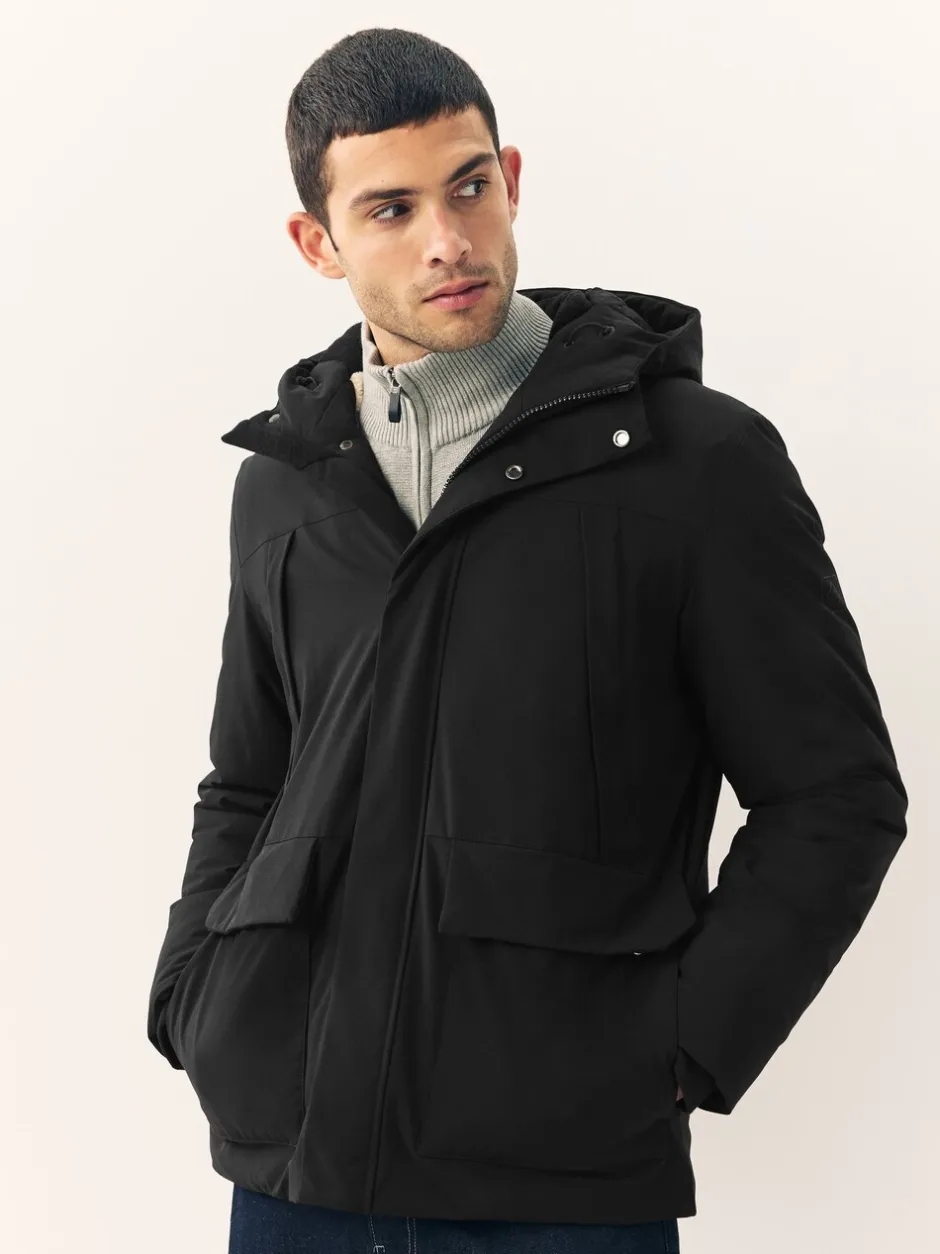 Jassen En Jacks*Next - ThermoGen Parka Jack met Borg voering Zwart