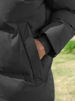 Jassen En Jacks*Next - ThermoGen regenbestendige gewatteerde Jack Zwart