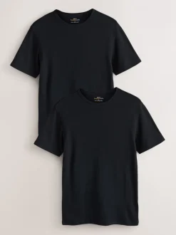 Ondergoed|Ondergoed|Next - Thermogen Thermal Tops 2 Pack Zwart