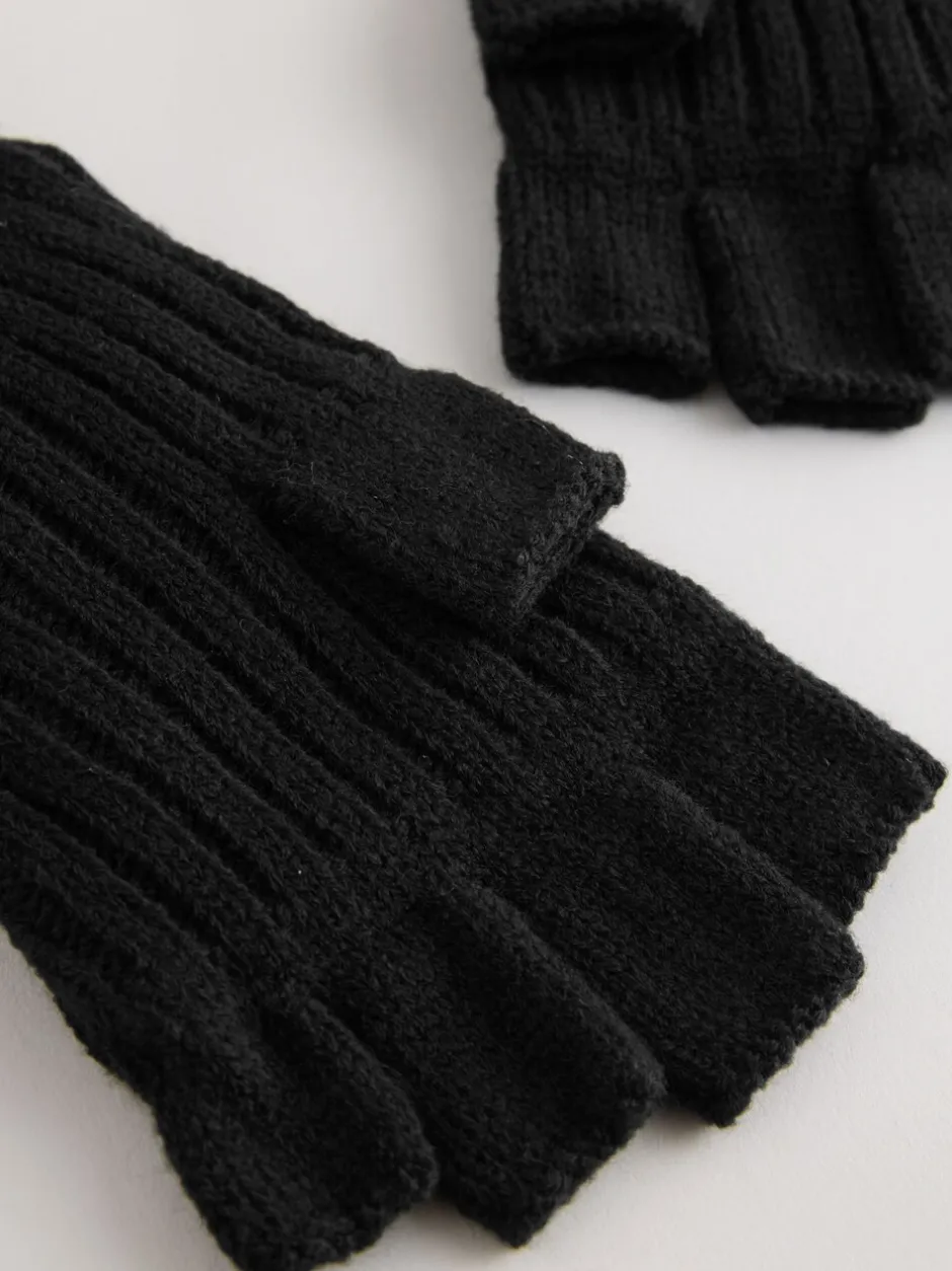 Mutsen, Sjaals En Handschoenen|Next - Thinsulate® vingerloze handschoenen Zwart