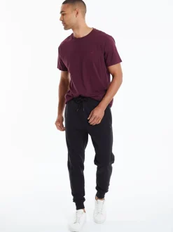 Joggingbroeken*Threadbare Zwart - - Katoenen Blend joggingbroek