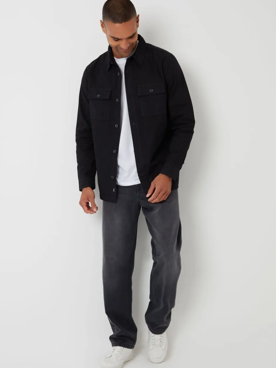 Blazers En Business-Jasjes|Threadbare - - Lichtgewicht jack Zwart