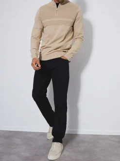 Jeans*Threadbare Zwart - - Straight-fit jeans met stretch