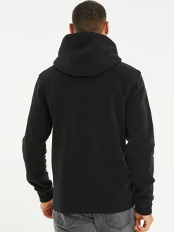 Sweaters En Hoody´S|Sweaters En Hoody´S*Threadbare - pullover-hoody van microfleece Zwart