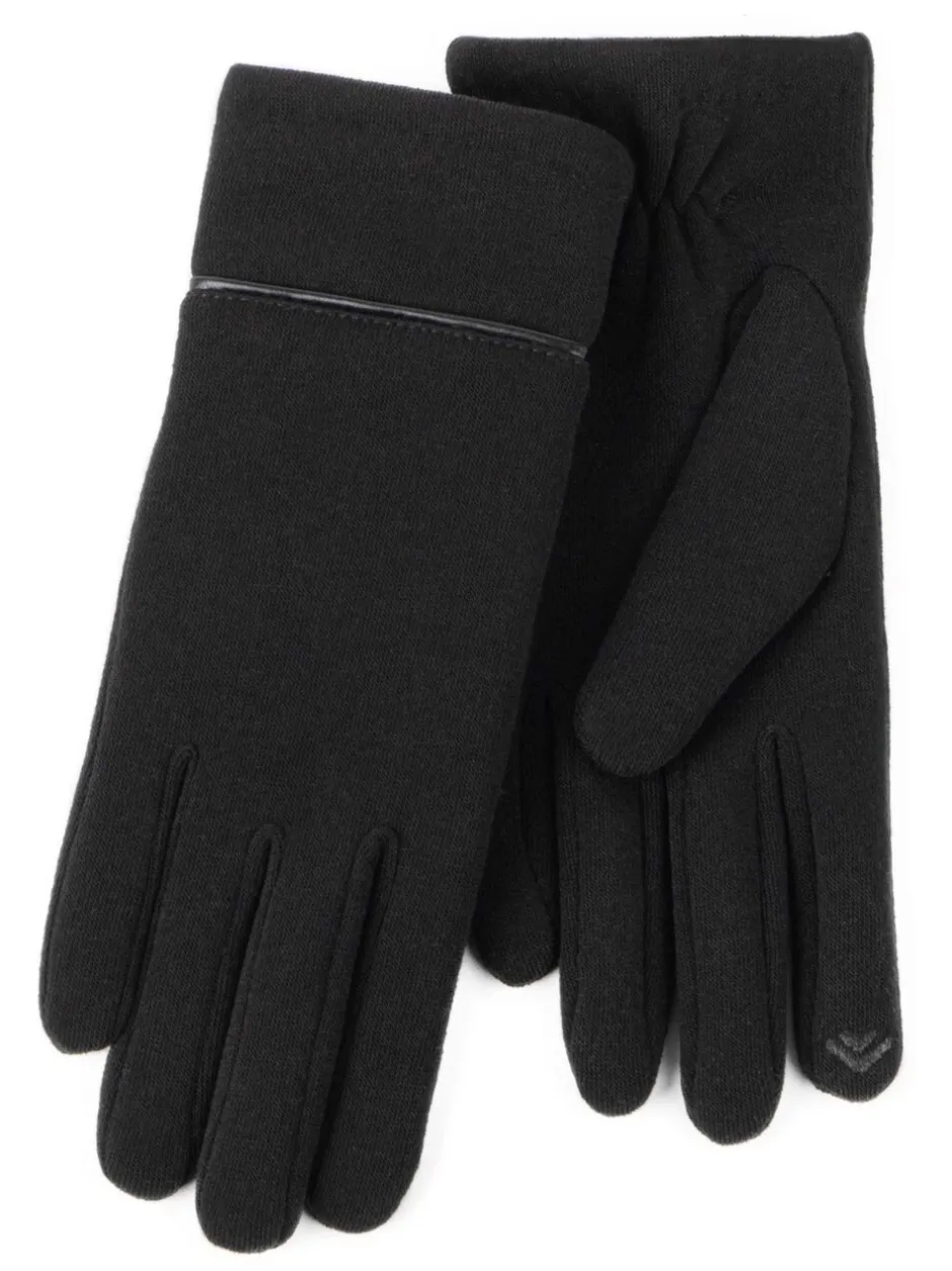 Mutsen, Handschoenen En Sjaals*Totes - Isotoner thermische smartouch-winterhandschoenen met biesdetail voor dames Zwart