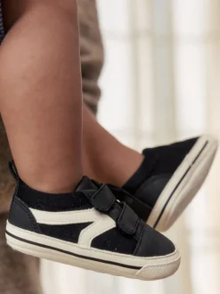 Sneakers*Next - Touch Fastening Baby Trainers (0-2mths) Zwart