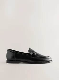 Lage Schoenen|Next - Trim Round Toe Loafers Zwart