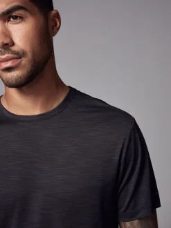 Sportkleding|T-Shirts En Hemden*Next Zwart - T-shirt met korte mouwen - Active Gym Trainingstop