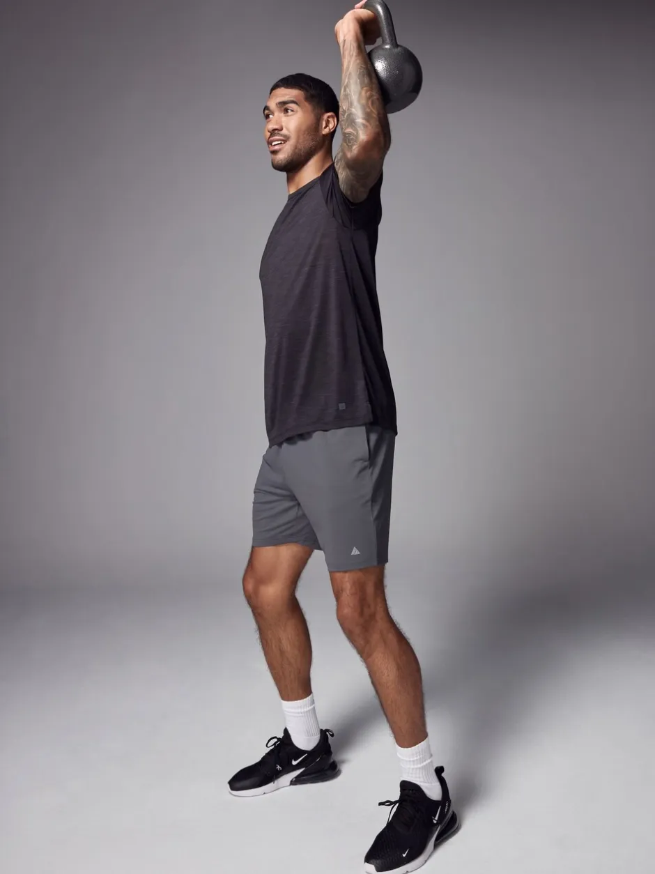 Sportkleding|T-Shirts En Hemden*Next Zwart - T-shirt met korte mouwen - Active Gym Trainingstop