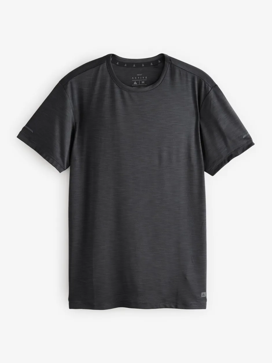 Sportkleding|T-Shirts En Hemden*Next Zwart - T-shirt met korte mouwen - Active Gym Trainingstop
