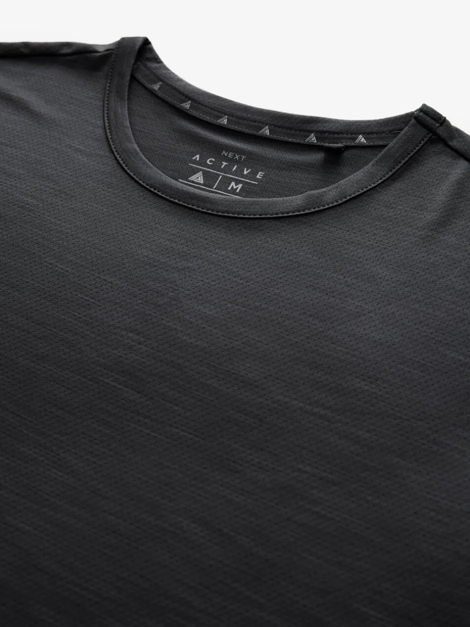 Sportkleding|T-Shirts En Hemden*Next Zwart - T-shirt met korte mouwen - Active Gym Trainingstop