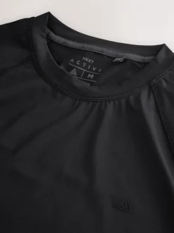 Sportkleding*Next Zwart - T-shirt met korte mouwen - Active Thermal Base Layer