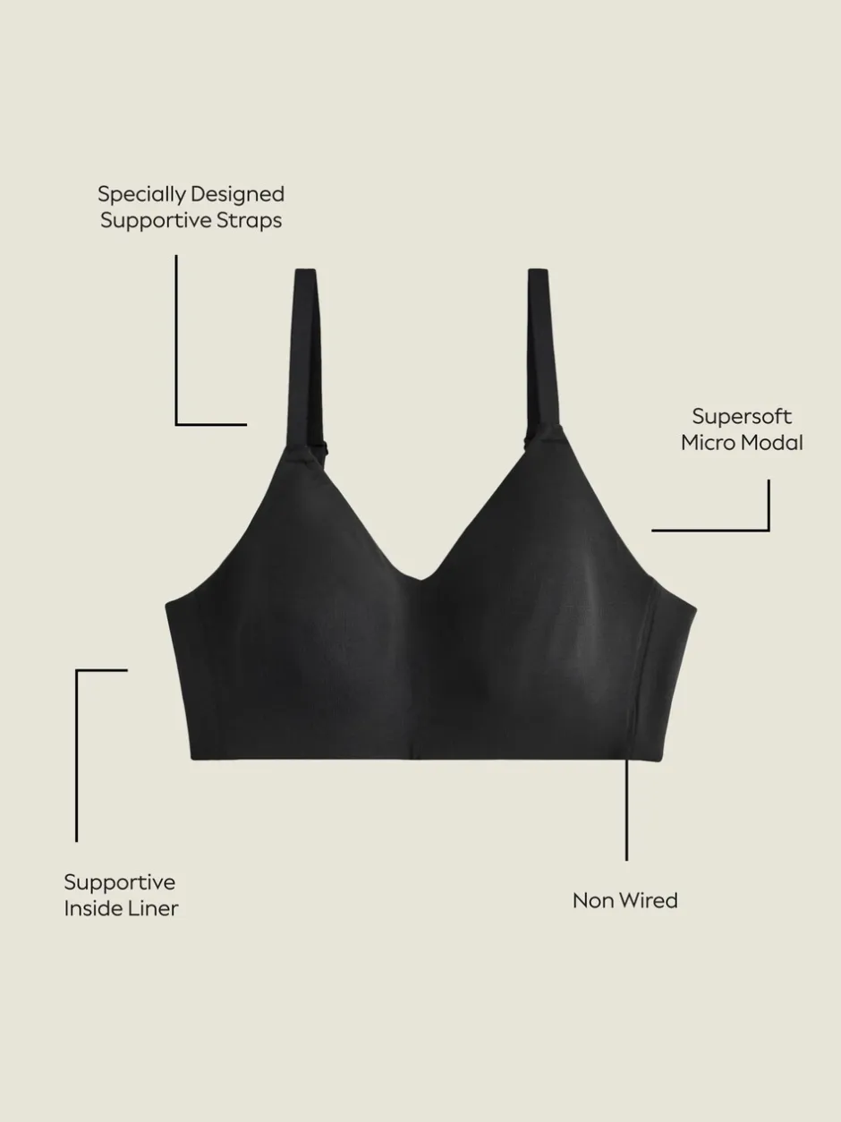 Beha's|Next - Ultieme comfortabele beha Zwart