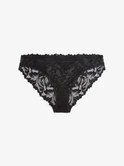 Onderbroeken*Next Zwart - Ultimate Comfort kanten slip verpakking van 2