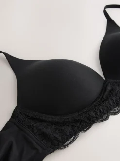Beha's|Next - Ultimate Comfort Lounge Bra Zwart