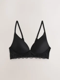 Beha's|Next - Ultimate Comfort Lounge Bra Zwart