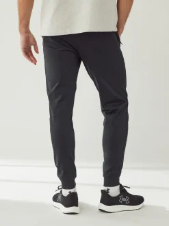 Sportkleding|Joggingbroeken*Under Armour - Sportstyle joggingbroek van tricot Zwart