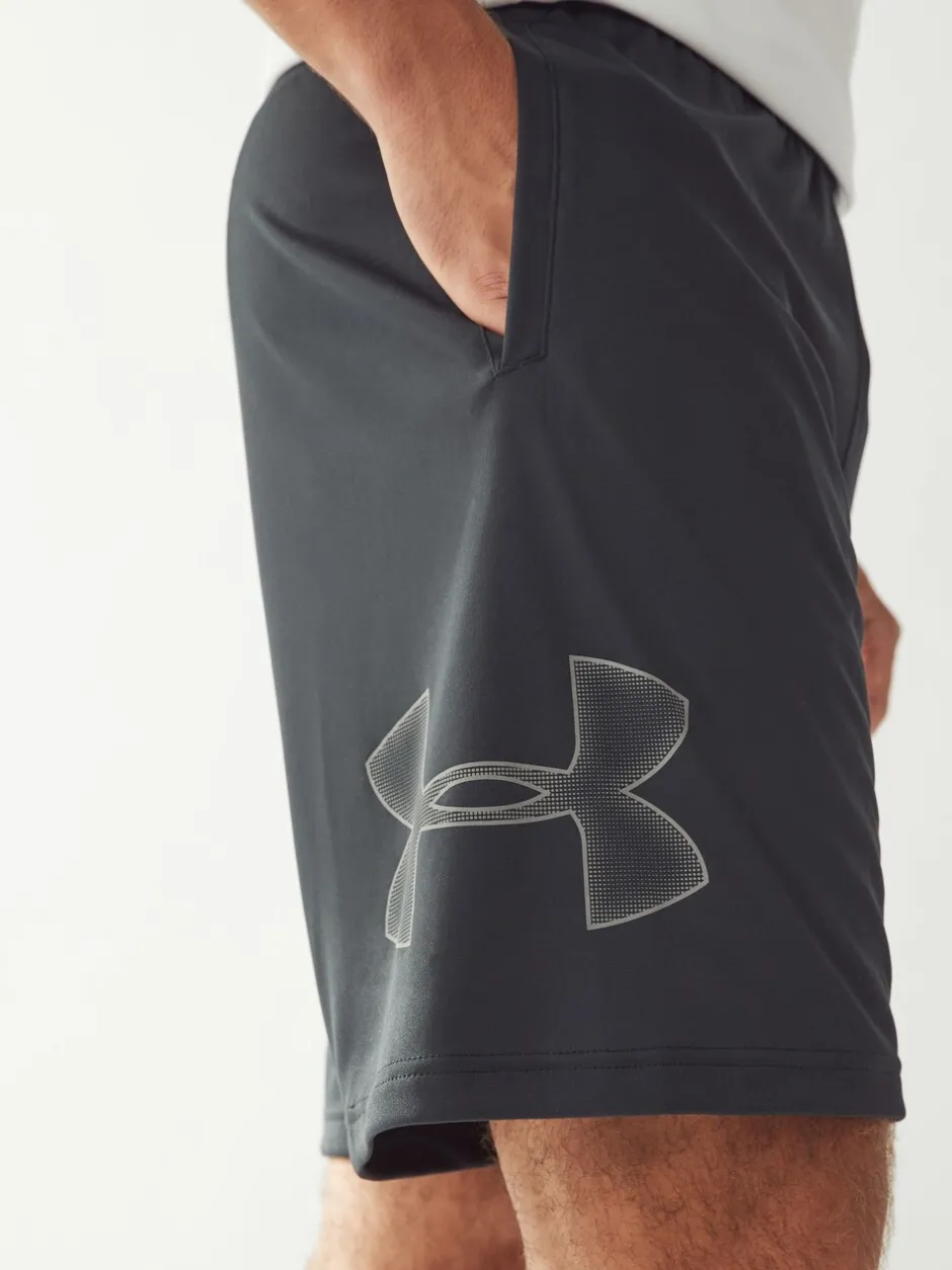 Shorts|Under Armour - Tech shorts met grafische print Zwart