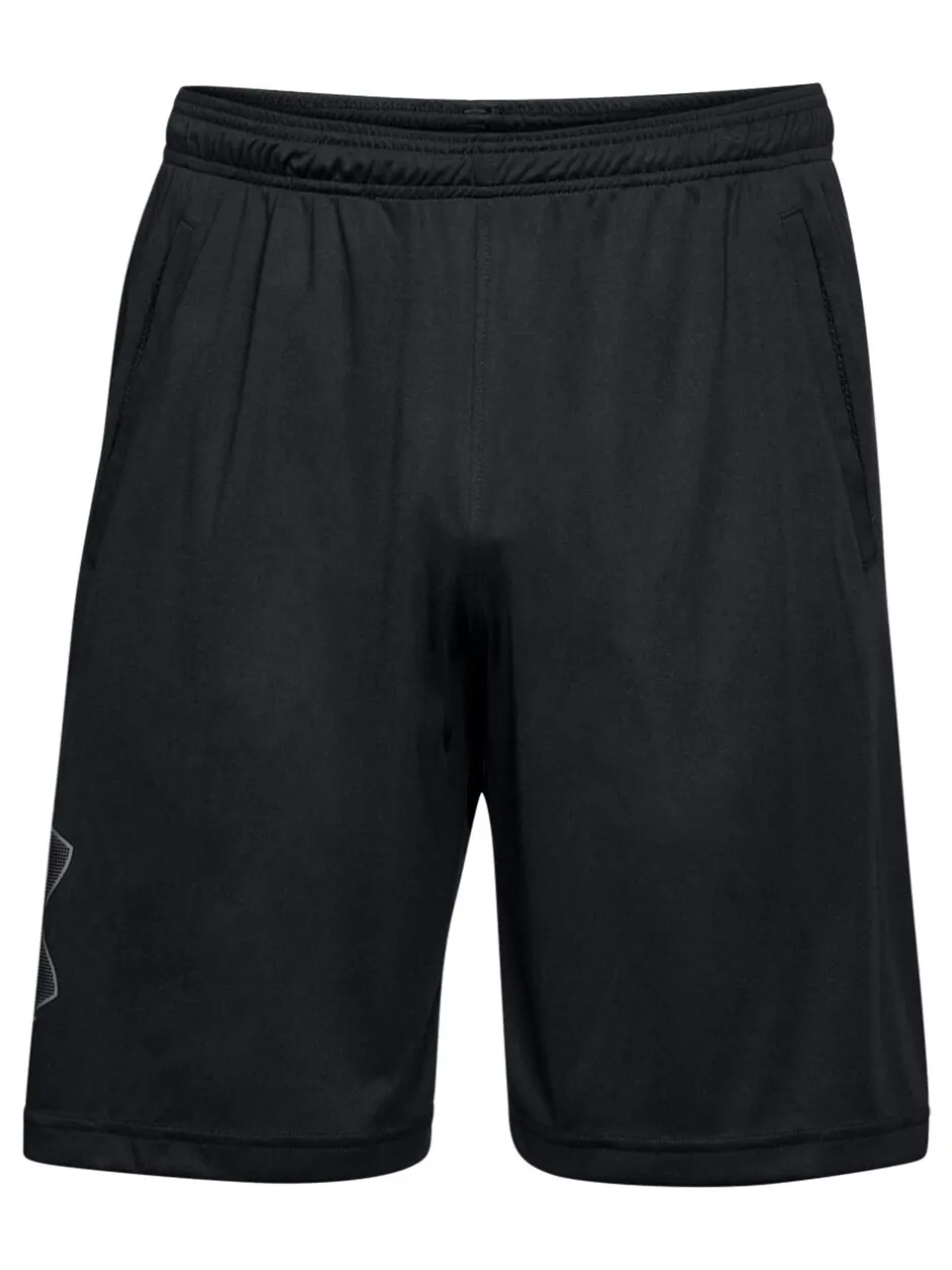 Shorts|Under Armour - Tech shorts met grafische print Zwart