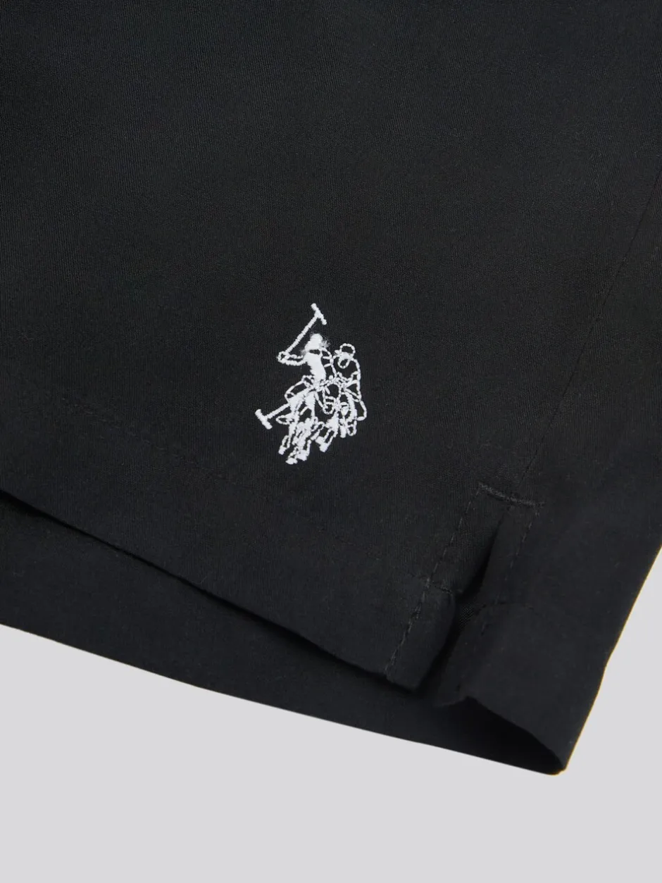 Badkleding*U.S. Polo Assn - . Mens Core Swim Shorts Zwart