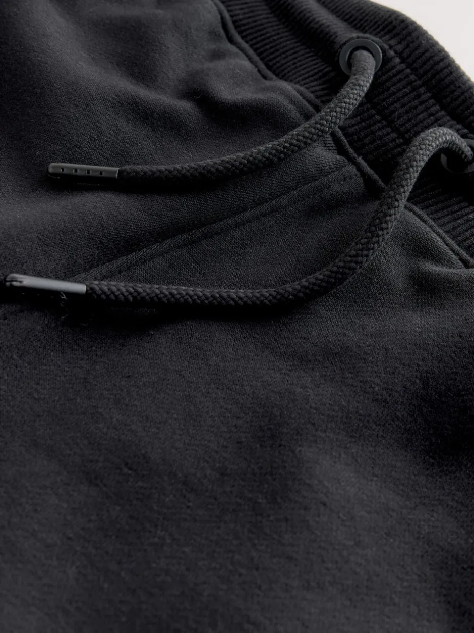 Joggingbroeken*Next - Utility Brushback Heavyweight Cargo Joggers Zwart