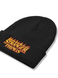 Mutsen, Sjaals En Handschoenen|Vanilla Underground - Adults Stranger Things Muts Zwart