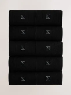 Sokken|Sokken|Next - Verpakking van 10 - Comfortabele sokken met verzachte zool Zwart
