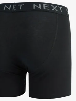 Ondergoed|Ondergoed|Next Zwart - Verpakking van 15 - Sportboxershorts met A-voorkant en langere pijpen