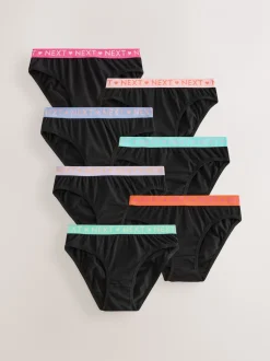 Alle Ondergoed*Next - Verpakking van 7 bikinibroekjes (5-16 jr) Zwart