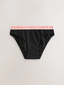 Alle Ondergoed*Next - Verpakking van 7 bikinibroekjes (5-16 jr) Zwart